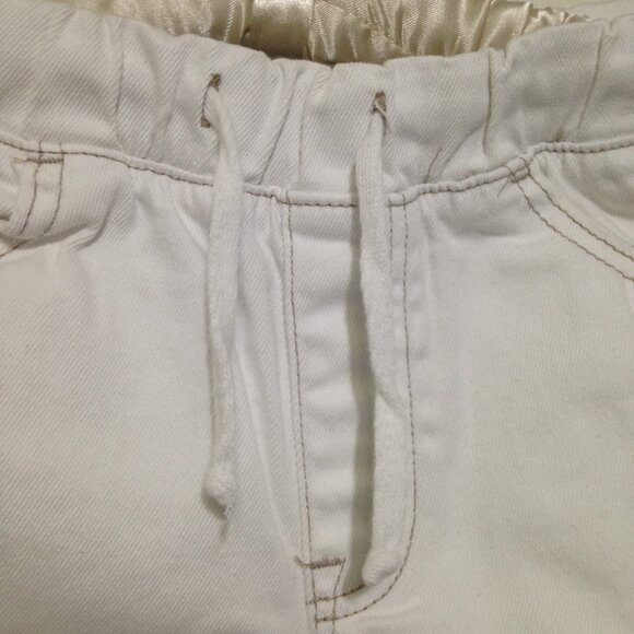 NWOT Garter distress creamy white jeans - Picture 5 of 14
